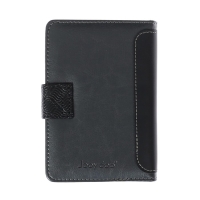 Ежедневник недатированный А6, 120 листов в клетку, тонированный срез, с хлястиком, обложка ПВХ, МИКС