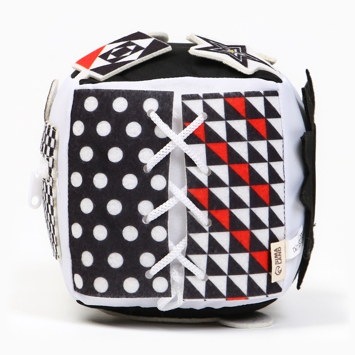 Развивающий бизикубик мягкий &laquo;Совушка&raquo;, по методике Г. Домана, Крошка Я