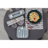 Вилка столовая &laquo;Беркли&raquo;, h=20,6 см, толщина 3 мм, цвет серебряный