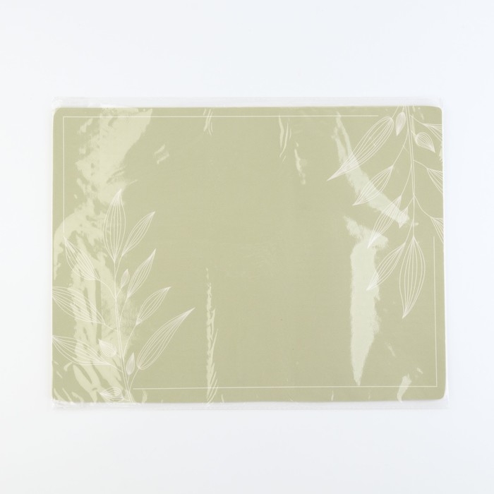 Салфетка сервировочная, плейсмат &laquo;Ботаник&raquo; 40х30 см