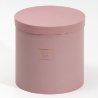 Набор круглых коробок 5 в 1, упаковка подарочная, &laquo;Пантон 06&raquo;,15 х 15 х 15 - 23 х 23 х 25 см