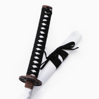 Сувенирное оружие &laquo;Катана Иайта&raquo; 103 см, белые ножны с синим драконом