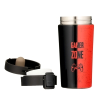 Термокружка, 380 мл, Style Gamer zone, сохраняет тепло до 8 ч