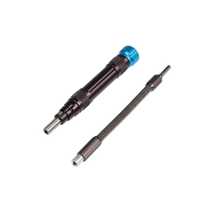 Набор для точных работ ТУНДРА ПРОФИ, сталь S2, телескоп. рукоятка, в кейсе, 59 предметов