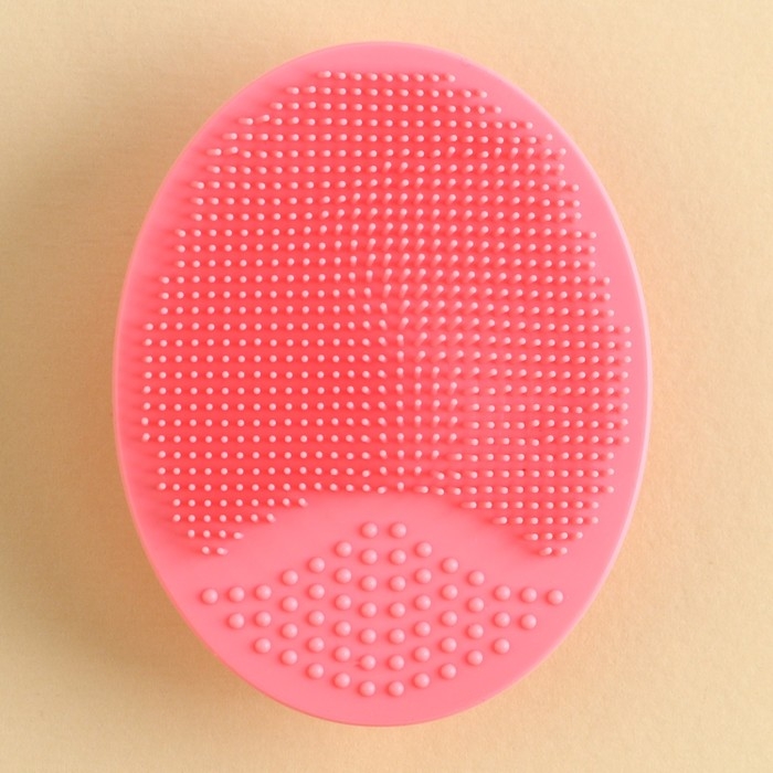 Массажер для лица, спонж для умывания &laquo;8 марта&raquo;, 6.5 х 5 см