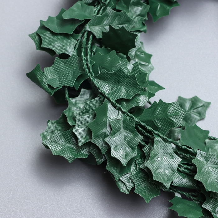 Лиана искусственная для декора &laquo;Листики&raquo;, 3 метра, 13 &times; 13 &times; 2 см