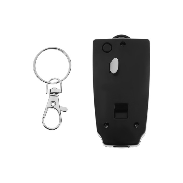 Карманная сирена для самозащиты Luazon LKL-07, со свистком, черная