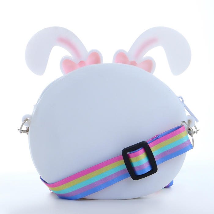 Сумка детская на молнии &laquo;Выбражулька&raquo;, цвет белый