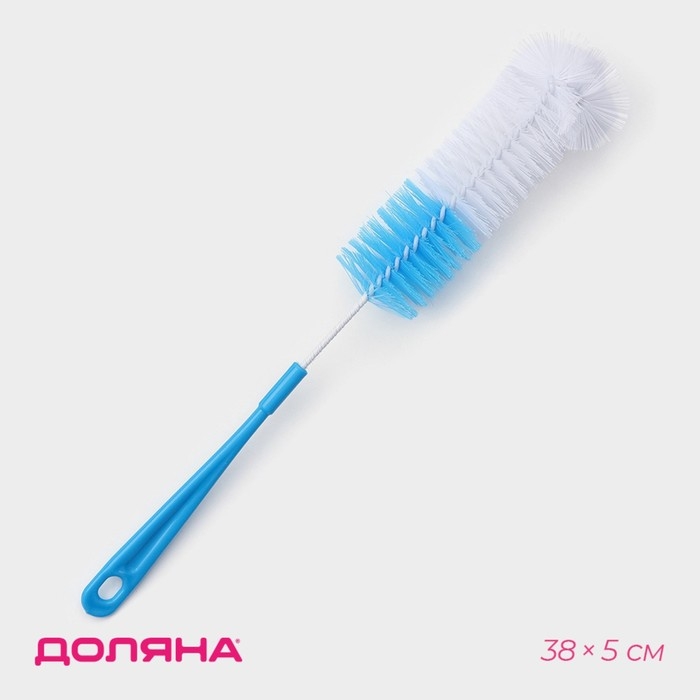 Ёршик для посуды Доляна, 5&times;38 см, цвет МИКС