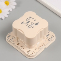 Дырокол фигурный рисунок 3,8х3,8 см "Рыбки" 6.1х6,1х4,1 см