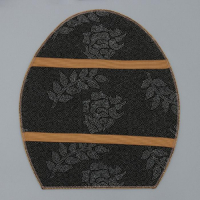 Набор ковриков для ванной и туалета Доляна &laquo;Ракушки&raquo;, 3 шт: 50&times;80, 50&times;40, 40&times;43 см