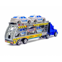 Грузовик инерционный &laquo;Автовоз&raquo;, с машинками, цвета МИКС