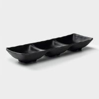 Менажница &laquo;Чёрный Восток&raquo;, 26,4&times;8,6&times;3,3 см, цвет чёрный