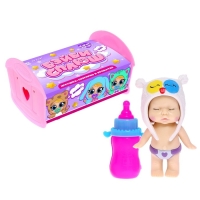 Игрушка-сюрприз &laquo;Бэйби сплюш&raquo; в кроватке, МИКС