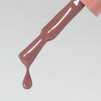 Гель лак для ногтей &laquo;SIMPLE&raquo;, 3-х фазный, 10 мл, LED/UV, цвет коричневый (117)