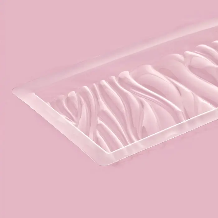 Форма для шоколада &laquo;Волны&raquo;, пластик, 20,5&times;10,5&times;1 см, прозрачная