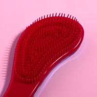 Расчёска массажная, 8 &times; 18,5 см, PVC коробка, цвет МИКС