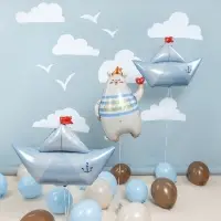 Воздушный шар фольгированный 32" &laquo;Бумажный кораблик&raquo;