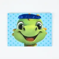 Пакет подарочный &laquo;Динозаврик&raquo;, 19.5 х 14.5 х 8.5 см