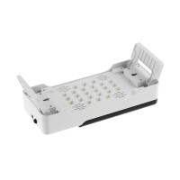 Лампа для гель лака, LED. 24 диода, 72 Вт, от USB, складная, белая