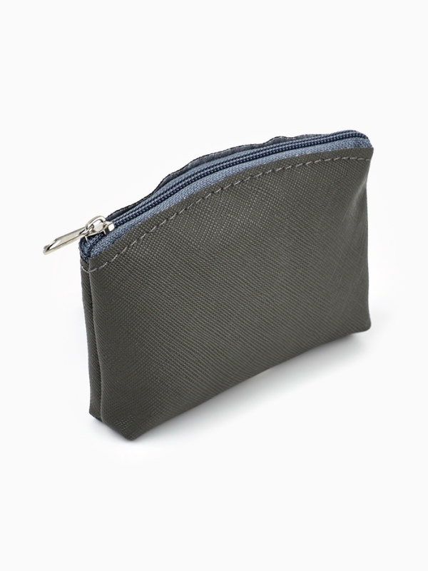 Кошелёк молодёжный, цвет серый, 11 х 7 см