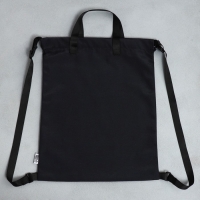 Мешок для обуви, чёрный, два вида ручек, текстиль 30&times;40 см