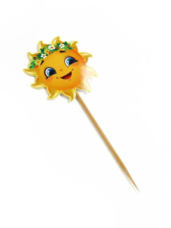 Украшение для блинов на масленицу &laquo;Солнышко&raquo;, 6&times;19 см