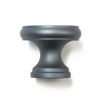 Ручка-кнопка CAPPIO PK321, d=24 мм, цвет графит, 8 шт.