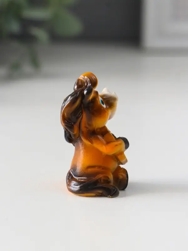 Сувенир полистоун "Коняшка с валютой" МИКС 3х2,5х4,5 см