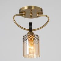 Люстра "Океан" 1х40Вт Е27 латунь 22х15х28см