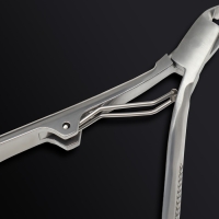 Кусачки маникюрные для кутикулы &laquo;Premium&raquo;, 10,3 см, длина лезвия - 4 мм, цвет серебристый