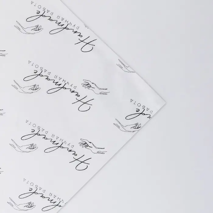 Бумага упаковочная тишью &laquo;Ручная работа&raquo;, 50 х 70 см