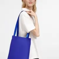 Шопер B4, синий с синими ручками