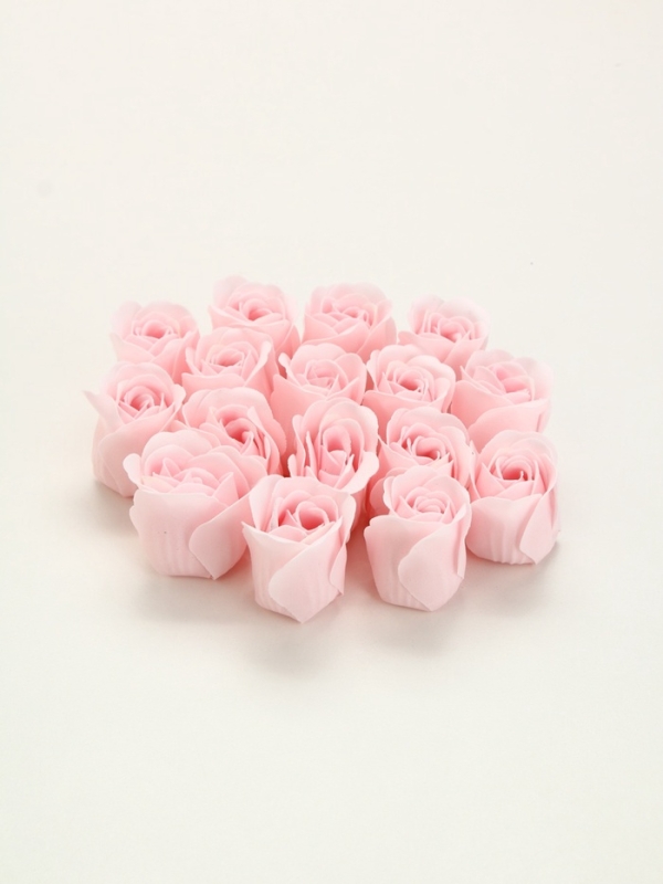 Мыло твёрдое лепестковое "С 8 марта", 16 шт, цвет нежно-розовый