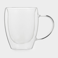 Набор кружек с двойными стенками "Doppio vetro" 350 мл 2 шт 13*11 см