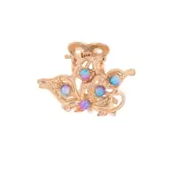 Крабик для волос &laquo;Адель&raquo;, бабочка, 2.5 см, золото