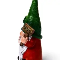 Садовая фигура 10 х 10 х 27 см  "Гном Welcome"