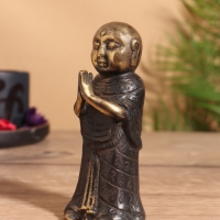 Сувенир бронза "Монах" 6х6х12 см