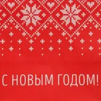 Пакет под бутылку &laquo;Морозко&raquo;, 13 x 36 x 10 см