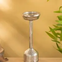 Подсвечник для свечи 9 см &laquo;Грэй&raquo;, 39 см, металл, золото