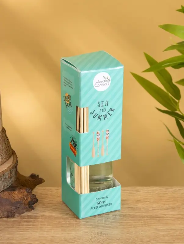 Диффузор Sea and Summer "Citronella" цитронелла 50 мл, 6 палочек