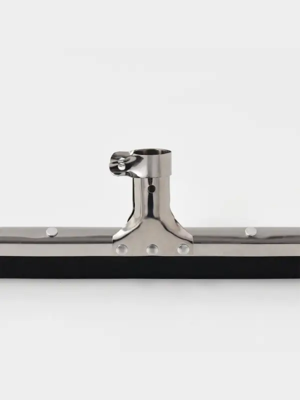 Водосгон для пола, основание нержавеющая сталь, стяжной хомут, 34.5 см