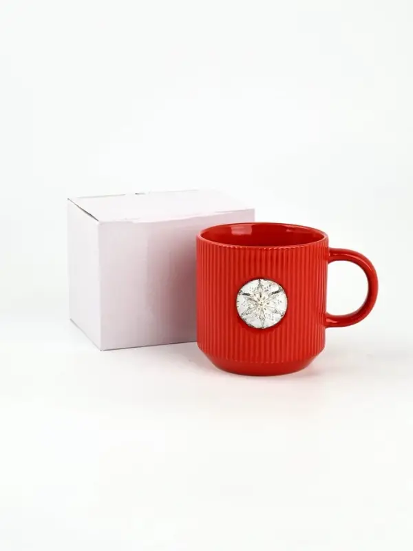 Кружка &laquo;Снежинка&raquo;, 350 мл