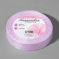 Лента капроновая, 20 мм, 20 &plusmn; 1 м, цвет сиреневый №44