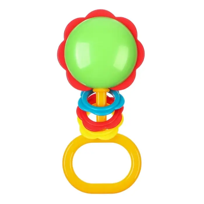 Погремушка &laquo;Цветочек&raquo;, цвет МИКС, Аэлита