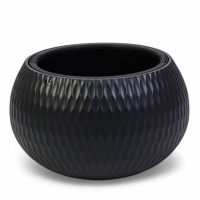 Кашпо "Жемчужина" подвесное 7л, графитовый