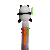 Ручка шариковая автоматическая "Панда", 6-ти цветная