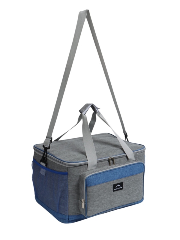 Термосумка для еды и продуктов 32 л, сумка холодильник, 40 х 31 х 26 см, толщина 5 мм