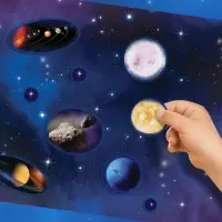 Наклейки &laquo;Моя первая энциклопедия. Космос&raquo;, формат А4, 8 стр. + плакат