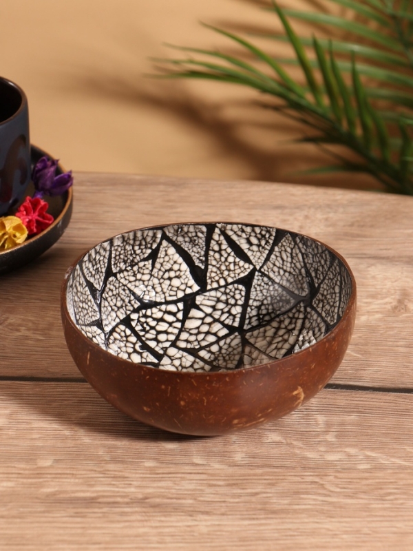 Чаша "Щербет" 14х14х6 см, кокос